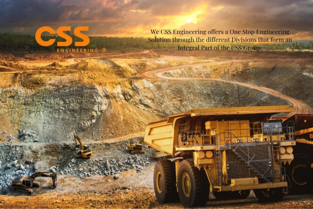 CSS Engineering technician performing routine maintenance on heavy-duty industrial machinery