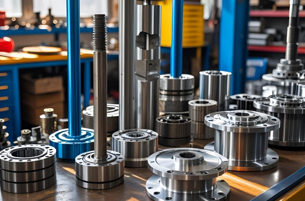 Fabricated conveyor pulleys for mining plant repair in South Africa