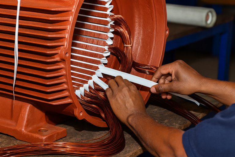 AC and DC electrical motor rewinding