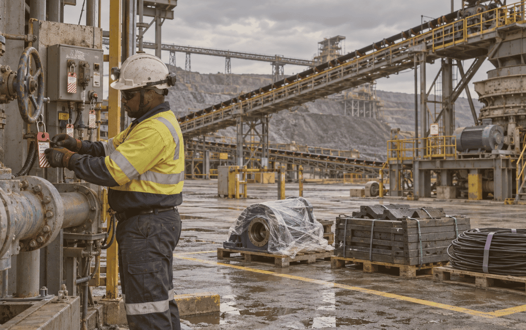 Mining plant engineering design for improved shutdown planning and maintenance access